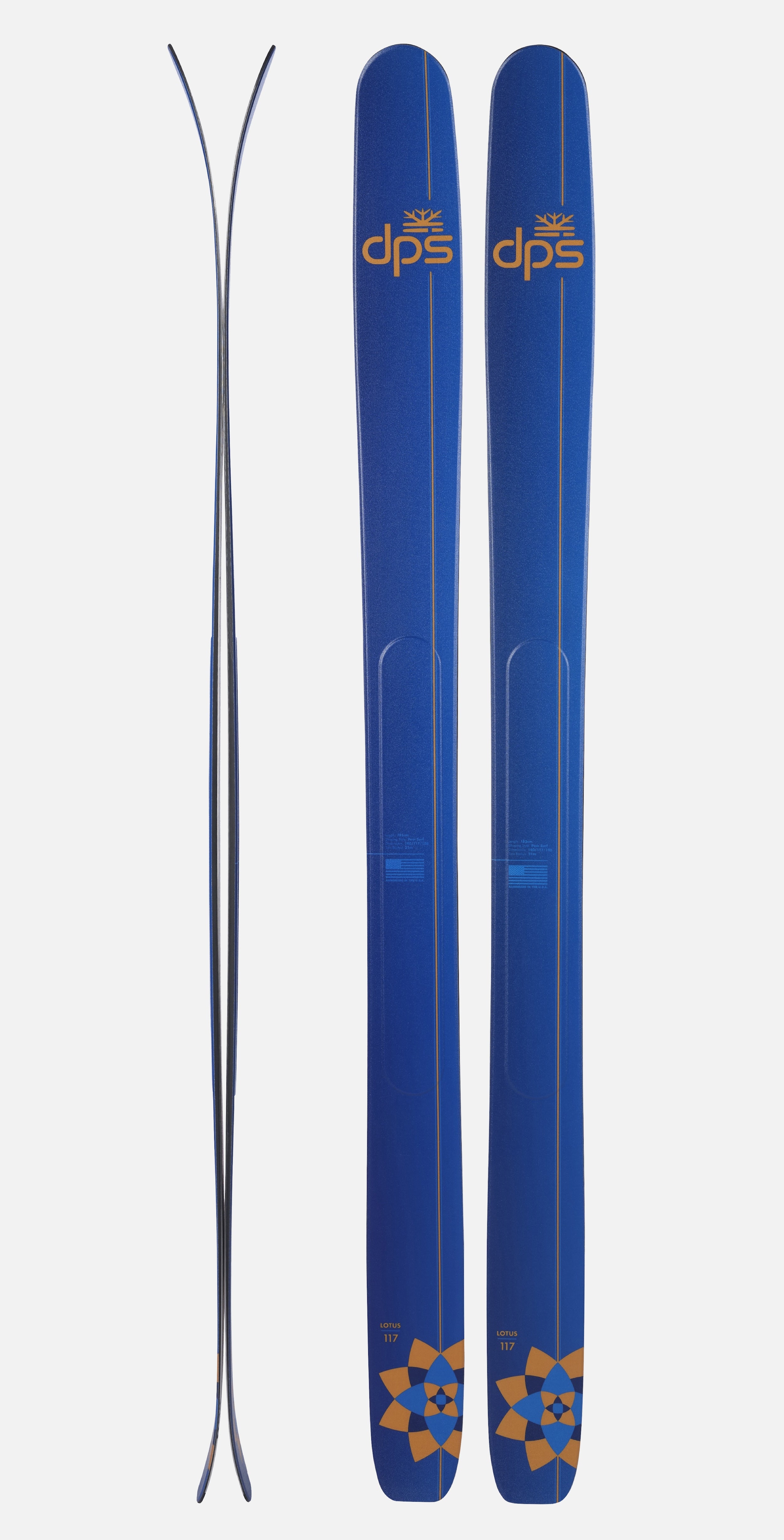 スキー 192cm DPS Lotus 138mm + Attack 13 DPS Skis Powderworks Lotus 138 Ski - Ski