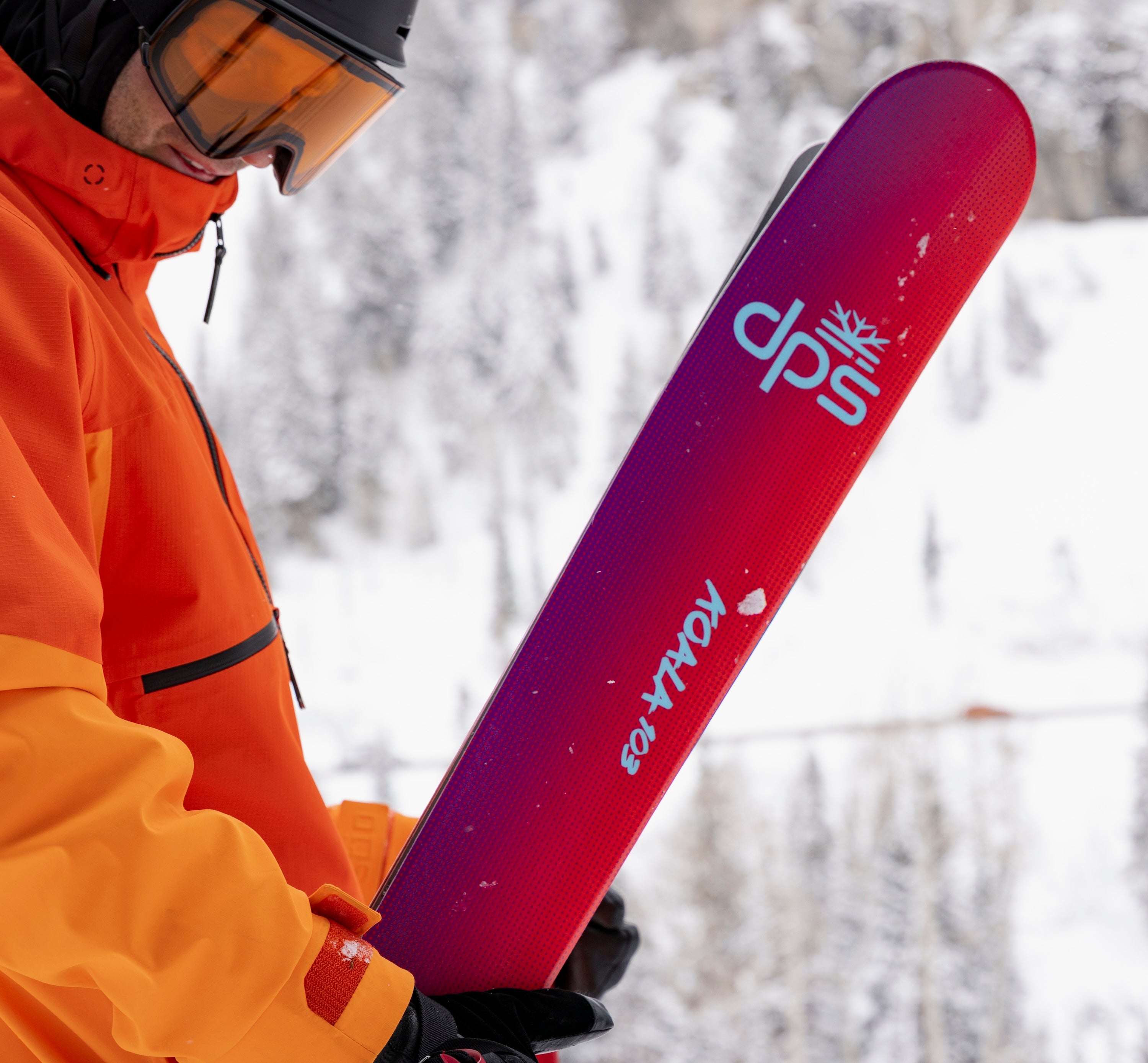 美品dpsコアラ103/176㌢、キングピン10 2025 DPS Koala 103 Skis with Tyrolia Attack 14 GW Bindings